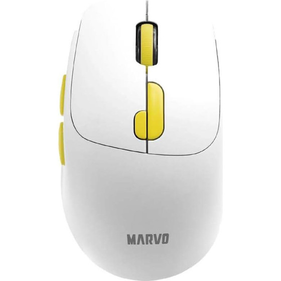Marvo M809W �������� �������, 1600DPI, ����� - (M809WH)