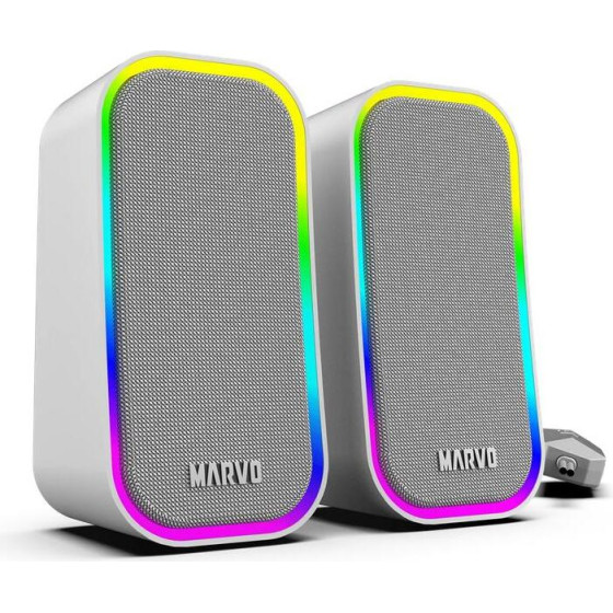 Marvo SG-285 Gy HAVOC20 HXEIO, 2x3w, RGB, ���� - (SG285GY)
