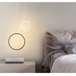 Homelighting Se Led 16 Aina Black And White Pendant 16x22cm 16W IP20 3CCt 2 Years Warranty - (77-50614)