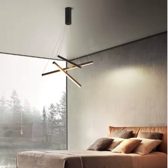 Homelighting Se Led 30 Beatrice Black Pendant 60x16x8cm 30W IP20 3CCt 2 Years Warranty - (77-50606)