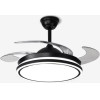 Homelighting Se Led 36 Fama Black Fan 105x35cm 36W IP20 3CCt 2 Years Warranty - (77-50618)