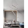 Homelighting Se Led 50 Beatrice Black Pendant 80x8x16cm 50W IP20 3CCt 2 Years Warranty - (77-50607)