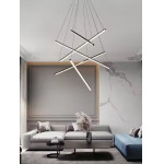 Homelighting Se Led 50 Beatrice Black Pendant 80x8x16cm 50W IP20 3CCt 2 Years Warranty - (77-50607)