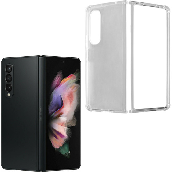 Idol 1991 ���� Samsung Z Fold 3 5G F926 7.6'' Antishock Air Tpu BACK-Front Camera Guard �������