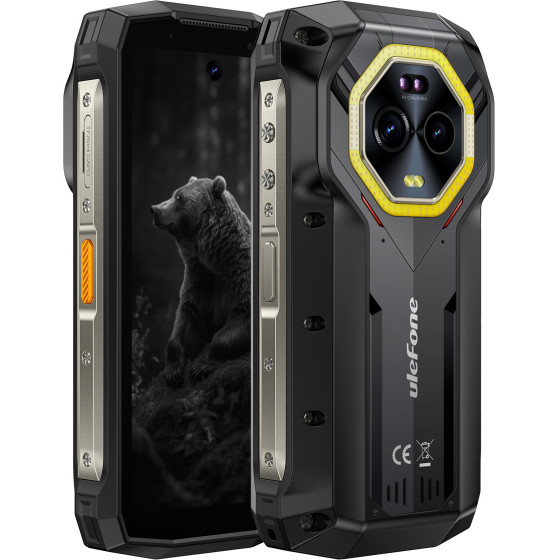 ULEFONE smartphone Armor Mini 20, 4.7'', 8/256GB, 4G, 6200mAh, IP68/IP69K, ����� - (ARMORMINI20-BK)