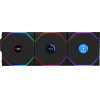 Lian Li Uni Fan TL-Lcd Wireless 120 Black (3pCs & controller) Case Fan - (G99.12TLLCD1W3B.00)
