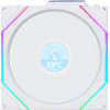 Lian Li Uni Fan TL-Lcd Wireless 120 White (1pc) Case Fan - (G99.12TLLCD1W1W.00)