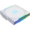 Lian Li Uni Fan TL-Lcd Wireless Reverse 120 White (3pCs & controller) Case Fan - (G99.12RTLLCD1W3W.00)