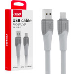 AMiO ������� �������� ��� ��������� ��������� ��� Usb Type A �� Usb Type C 200CM 60W ����� - 1 ���. - (04290)