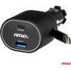 AMiO ��������� �������� �� 2 ����� USB-C 20W+USB-A Quick Charge 3.0 �� ������� USB-C 30W ����� - 1 ���. - (04176)