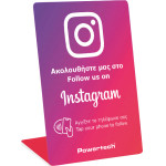 Powertech Nfc ����������� Stand Follow Us On Instagram - (PT-1405)