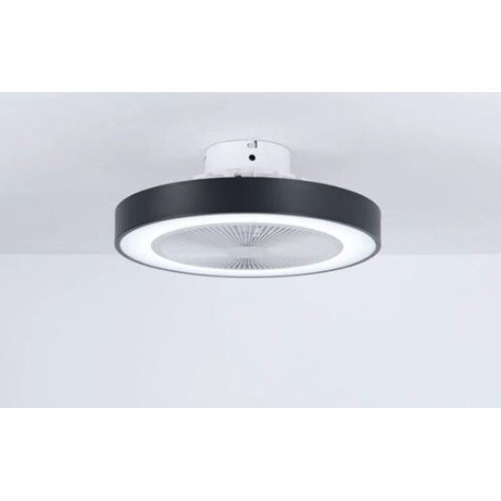 Homelighting Se Led F50 Marco Black Fan 30W*2 Smart With Control 50X50X20cm 3000k-6500k 85-265V 2 Years Warr - (77-50621)
