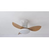 Homelighting Se Led F65 Adam WHITE-Light Brown Fan 30W*2 Smart With Control 65x65x20cm 3000k-6500k 85-265V 2 - (77-50627)