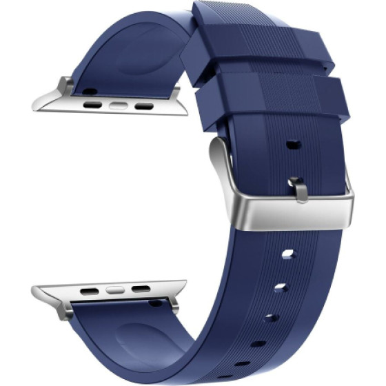 Ksix Smartwatch Strap Buckle For Apple Watch Series 38/40/41mm Blue - (B0931SL08)