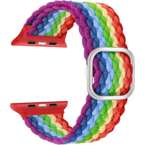 Ksix Smartwatch Strap Love For Apple Watch Series 38/40/41mm Rainbow - (B0931NY28)