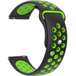 Ksix Smartwatch Strap Sport Universal 22mm Black Green - (B0932SP01)