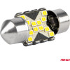 AMiO �������� ����������� 31mm 12/24V C5W 5500K 12xSmd 2016 CAN-Bus Festoon (�����) ���� - 2 ���. - (04235)