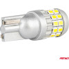 AMiO �������� T10 W5W 12V/24V Led CAN-Bus 30xSmd 2016 ����� 5500K ���� - 2 ���. - (04233)