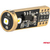 AMiO �������� T10 W5W 12V/24V Led CAN-Bus 3xSmd 3838 ����� 5500K ���� - 2 ���. - (04246)
