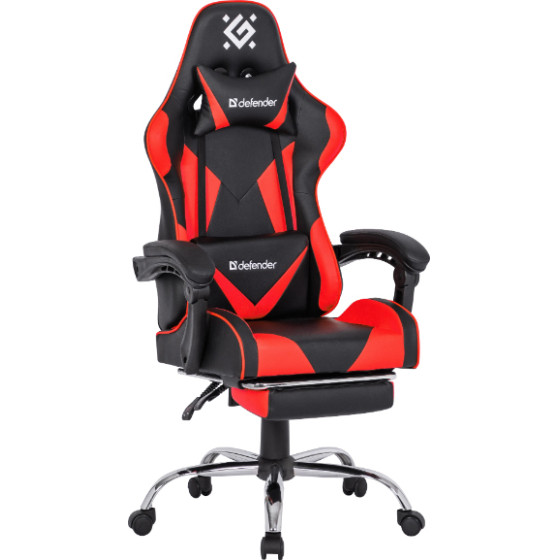 Defender Gaming Chair Pilot Red Black - (64354-)