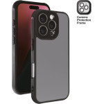 Vivanco Frosted Cover Iphone 16 Pro Semi transparent/Black Backcover - (64231)