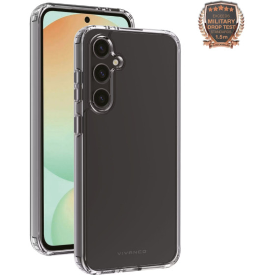 Vivanco Safe & Steady Case Samsung S24 Fe Transparent Backcover - (64350)