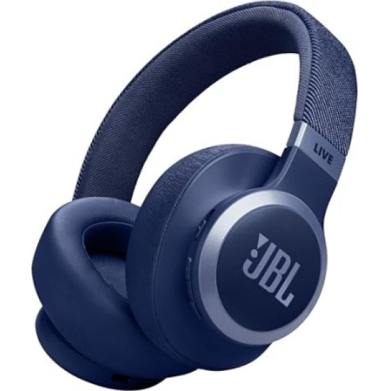 JBL Live 770NC Over Ear Bluetooth Headset Blue Eu - (JBLLIVE770NCSAT)