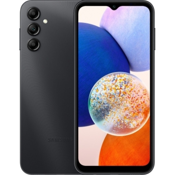 Samsung Galaxy A14 (A145 2023) 4G 64GB (4GB Ram) Dual-Sim Black Eu - (SM-A145RZKUEUB)