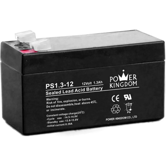 Power Kingdom �������� �������� 12VOlt 1.3Ah - (PS1.3-12)