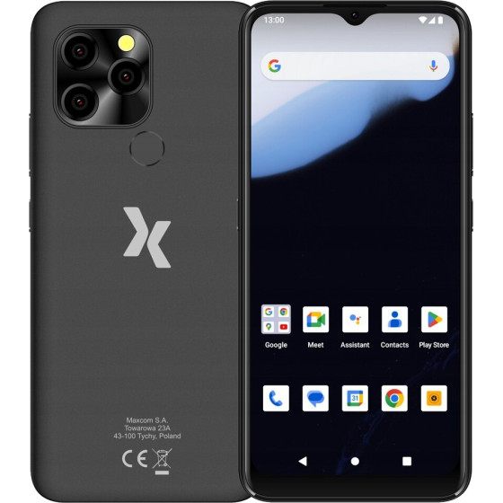 MaxCom MS651 Dual Sim 4G 6.5'' Android 13 1600 x720 HD+ Quad Core 2.0 Ghz 3GB/32GB ����� - (MS651 4G)