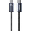WK Charging Cable 240W TYPE-C/TYPE-C Black 1m - (WDC-23)