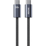 WK Charging Cable 240W TYPE-C/TYPE-C Black 1m - (WDC-23)