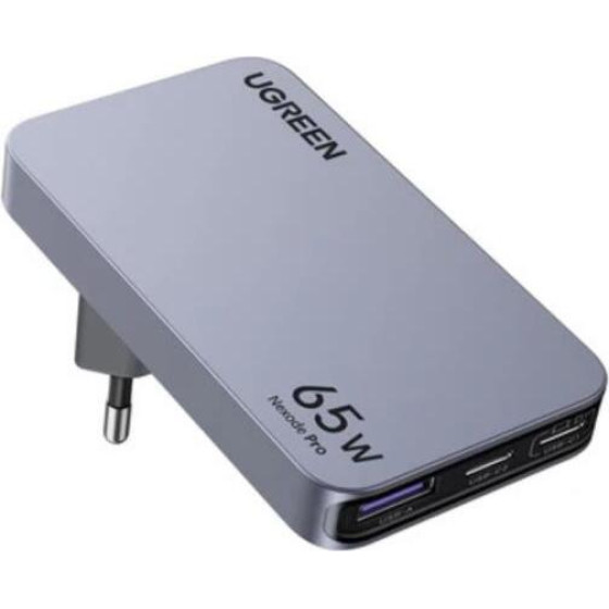 Ugreen Charger Gan 65W PDx2+QC4.0 X753 25356 Gray - (X753/25356)