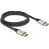 DeLock ������� Displayport 2.1 16K/60Hz, 40 Gbps, 2m, ����� - (80634)