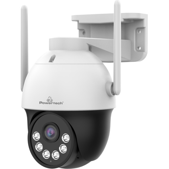 Powertech Smart ������ 3MP, WiFi, PTZ, SD, IP66 - (PT-1339)