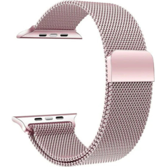 Ksix Smartwatch Strap Metal For Apple Watch Series 42/44/45/49mm Pink - (B0930ML16)