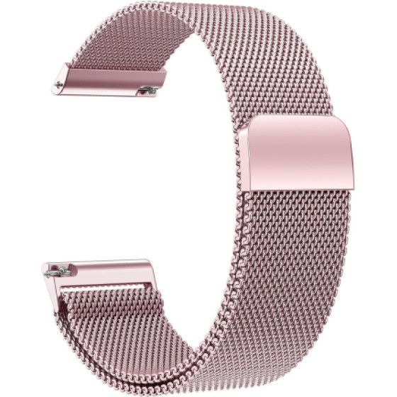 Ksix Smartwatch Strap Metal Universal 22mm Pink - (B0932ML16)