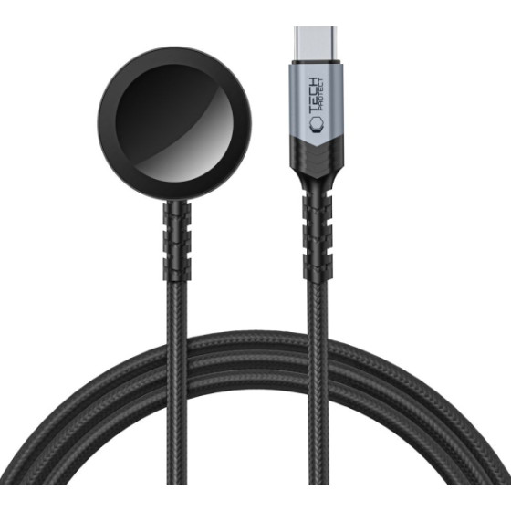 Tech-Protect Tech Protect Ultraboost Magnetic Charger Type C 1.2m Black - (TPLUMCT)
