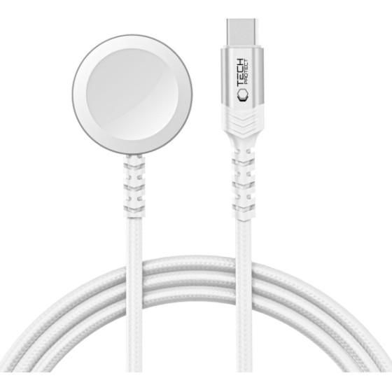 Tech-Protect Tech Protect Ultraboost Magnetic Charger Type C 1.2m White - (TPLUMCTW)