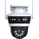 POWERTECH smart ������ 3MP, dual lens, WiFi, PTZ, SD, IP65 - (PT-1340)
