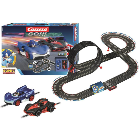 Carrera GO!!! Set: Sonic The Hedgehog 4.9 - 1:43 Slot Racing System (20062566)