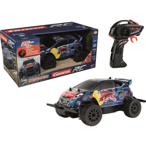 Carrera R/C Car: 2,4GHz Red Bull Peugeot Wrx 208 - Rallycross, Hansen D/P (370182021)