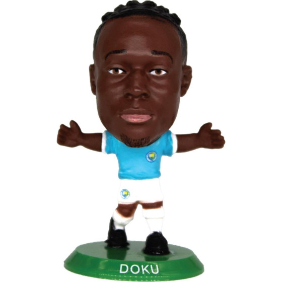 Creative Toys - Soccerstarz: Man City Jeremy Doku - Home Kit (Classic Kit) Figure (405883)
