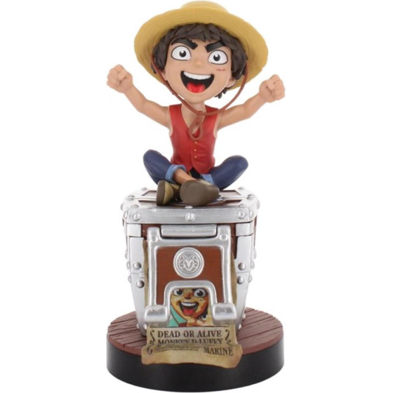 EXG Cable Guys: One Piece - Luffy Wanted Poster Cable Guys Original Controller And Phone Holder (CGCROP400725)
