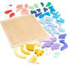 Fisher-Price - Wooden Space Blocks Puzzle (HXY42)