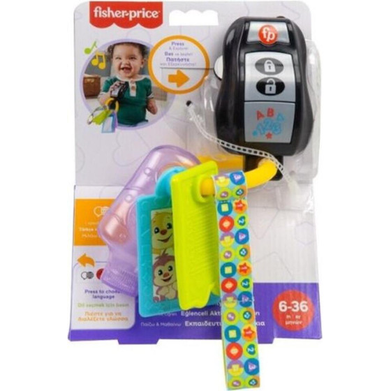 Fisher-Price Laugh Learn Play Go Activity Keys (Voice Languages EN,GR,TR) (HWY40)