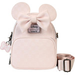 Loungefly Disney Minnie Ear Evergreen Convertible Crossbody Bag (WDTB3129)