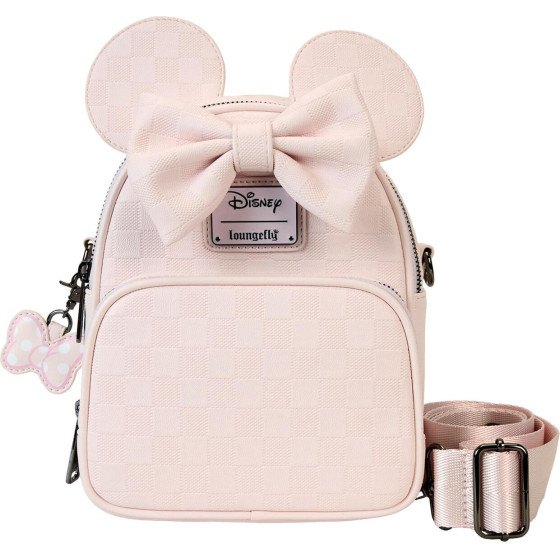 Loungefly Disney Minnie Ear Evergreen Convertible Crossbody Bag (WDTB3129)