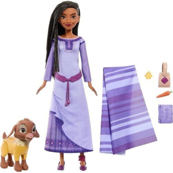 Mattel Disney: Wish Asha Of Rosas - Adventure Pack (HPX25)