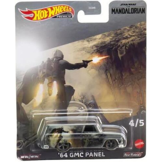 Mattel Hot Wheels Premium Disney: Star Wars The Mandalorian - 64 Gmc Panel (HKC94)